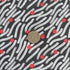 Red Dot Flow Black Cotton